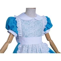 NewCosplay Alice In Wonderland Kids Girls Dress Apron Outfits Halloween Carnival Suit Cosplay Costume New Arrivals