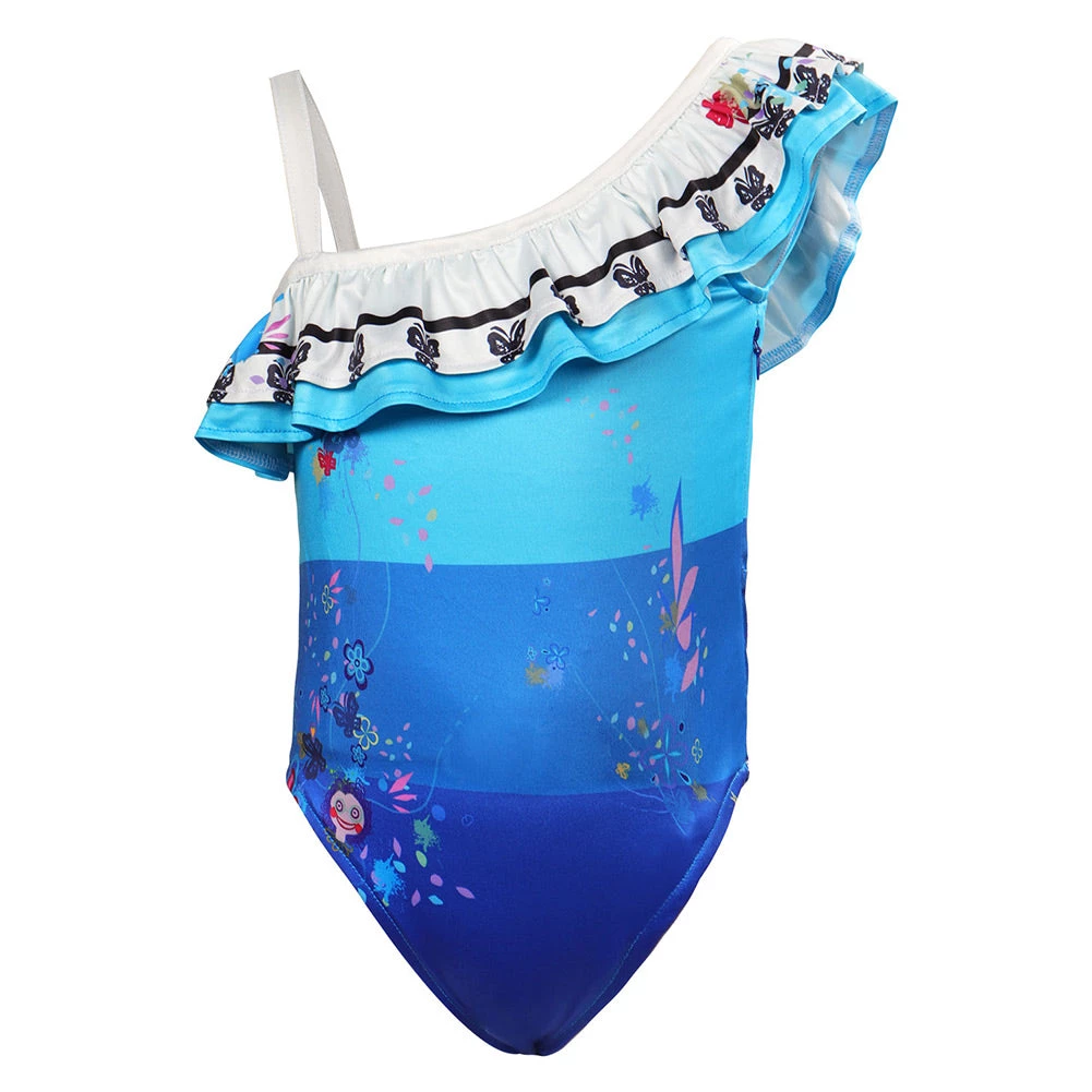 NewCosplay Encanto Mirabel Kids Girls Original Design Swimsuit Outfits Halloween Carnival Cosplay Costume New Arrivals 4 NewCosplay Encanto Mirabel Kids Girls Original Design Swimsuit Outfits Halloween Carnival Cosplay Costume New Arrivals