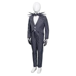 NewCosplay New Arrivals The Nightmare Before Christmas Jack Skellington Cosplay Costume For Kids Children