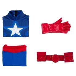 NewCosplay Stargirl Courtney Whitmore Halloween Top Shorts Outfit Cosplay Costume