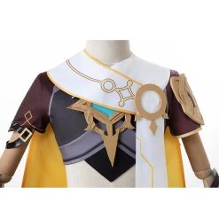 NewCosplay Genshin Impact Traveler Aether Outfits Halloween Carnival Suit Cosplay Costume
