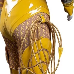 NewCosplay Wonder Woman 1984 Gold Jumpsuit Battle Suit WW84 Cosplay Costume New Arrivals