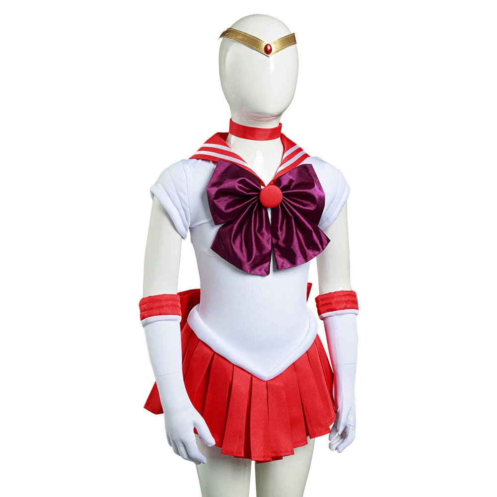 NewCosplay New Arrivals Sailor Moon Hino Rei Kids Children Girls Dress Outfits Halloween Carnival Suit Cosplay Costume 10 NewCosplay New Arrivals Sailor Moon Hino Rei Kids Children Girls Dress Outfits Halloween Carnival Suit Cosplay Costume