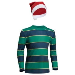 NewCosplay Home Sweet Home Alone - Max Mercer Christmas Carnival Cosplay Costume For Kids Children 13 NewCosplay Home Sweet Home Alone - Max Mercer Christmas Carnival Cosplay Costume For Kids Children