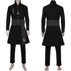 NewCosplay Ghost B.C. Nameless Ghoul Black Coat Props Halloween Full Set Cosplay Costume New Arrivals