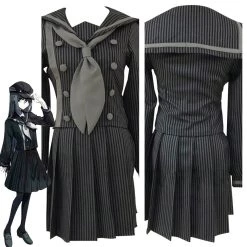 NewCosplay Danganronpa V3 Cosplay Saihara Shuichi School Uniform Skirts Outfit Cosplay Costume