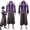 NewCosplay Game FAIRYTAIL 2020 Gray Fullbuster Suit Cosplay Costume New Arrivals
