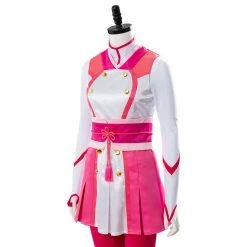 NewCosplay New Arrivals Sakura Wars Shin Sakura Taisen Sakura Amamiya Battle Uniform Set Cosplay Costume 21 NewCosplay New Arrivals Sakura Wars Shin Sakura Taisen Sakura Amamiya Battle Uniform Set Cosplay Costume