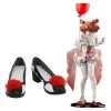 NewCosplay It Pennywise Women Stephen King‘s Boots Halloween Costumes Accessory Cosplay Shoes New Arrivals
