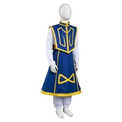 NewCosplay Hunter X Hunter Kurapika Kids Pants Cape Outfits Halloween Carnival Suit Cosplay Costume New Arrivals