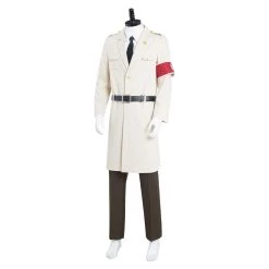 NewCosplay Attack On Titan Final Season Reiner Braun Malay Officers Uniform Cosplay Costume
