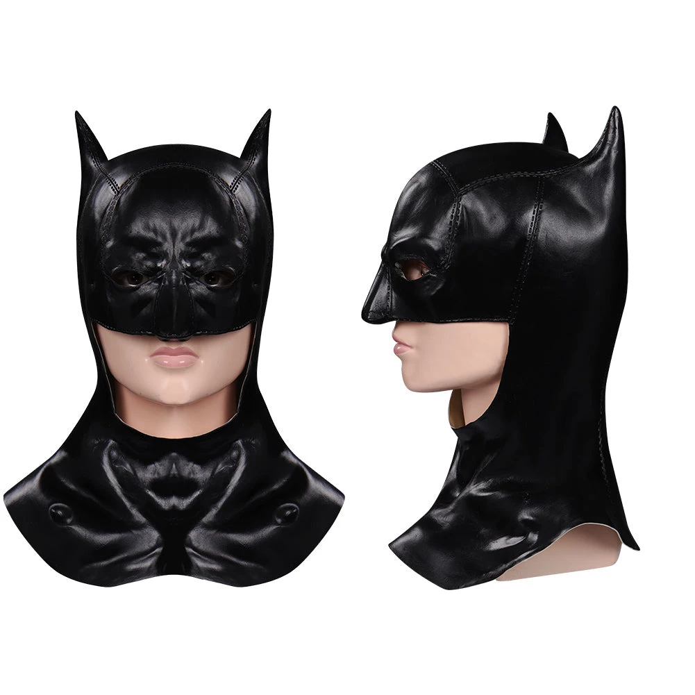 NewCosplay New Arrivals The Batman 2022-Bruce Wayne Latex Mask Cosplay Batman Masks Masquerades 4 NewCosplay New Arrivals The Batman 2022-Bruce Wayne Latex Mask Cosplay Batman Masks Masquerades