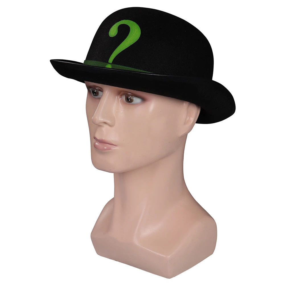 NewCosplay The Batman 2022- Edward Nashton Cosplay Hat Cap Halloween Carnival Costume Accessories 5 NewCosplay The Batman 2022- Edward Nashton Cosplay Hat Cap Halloween Carnival Costume Accessories