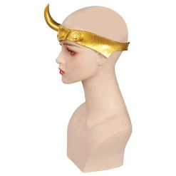 NewCosplay New Arrivals Lady Loki Sylvie Mask Cosplay Latex Masks Helmet Masquerade Halloween Party Costume Props