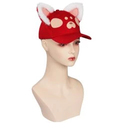 NewCosplay Turning Red Red Panda Cosplay Hat Cap Halloween Carnival Costume Accessories New Arrivals