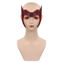 NewCosplay Doctor Strange In The Multiverse Of Madness - Scarlet Witch Mask Cosplay PU Masks Costume Props 12 NewCosplay Doctor Strange In The Multiverse Of Madness - Scarlet Witch Mask Cosplay PU Masks Costume Props