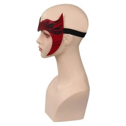 NewCosplay Doctor Strange In The Multiverse Of Madness - Scarlet Witch Mask Cosplay PU Masks Costume Props 16 NewCosplay Doctor Strange In The Multiverse Of Madness - Scarlet Witch Mask Cosplay PU Masks Costume Props