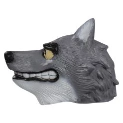 Fansholiday The Bad Guys: Mr. Wolf Mask Cosplay Latex Masks Halloween Party Props