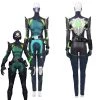 NewCosplay Game VALORANT Viper Women Jumpsuit Suit Halloween Carnival Outfit Cosplay Costume New Arrivals 2 NewCosplay Game VALORANT Viper Women Jumpsuit Suit Halloween Carnival Outfit Cosplay Costume New Arrivals