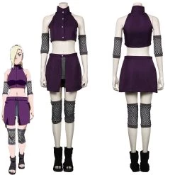 NewCosplay NARUTO-Yamanaka Ino Women Skirt Outfits Halloween Carnival Suit Cosplay Costume New Arrivals