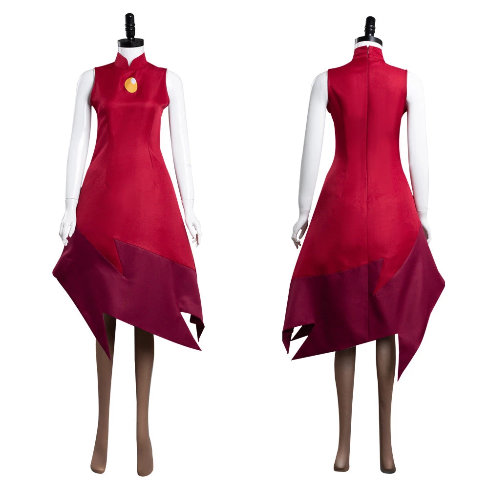 NewCosplay New Arrivals The Owl House Edalyn Clawthorne Christmas Carnival Suit Cosplay Costume 3 NewCosplay New Arrivals The Owl House Edalyn Clawthorne Christmas Carnival Suit Cosplay Costume