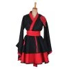 NewCosplay Naruto Akatsuki Lolita Robe Genderbend Cosplay Costume 2 NewCosplay Naruto Akatsuki Lolita Robe Genderbend Cosplay Costume
