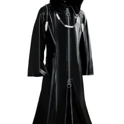 NewCosplay Organization XIII Kingdom Hearts II Cosplay Pleather Coat Costume New Version
