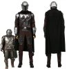 NewCosplay The Mandalorian Season 2 -Din Djarin Outfits Halloween Carnival Suit Cosplay Costume