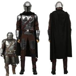 NewCosplay The Mandalorian Season 2 -Din Djarin Outfits Halloween Carnival Suit Cosplay Costume