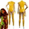 NewCosplay Wonder Woman 1984 Gold Jumpsuit Battle Suit WW84 Cosplay Costume New Arrivals