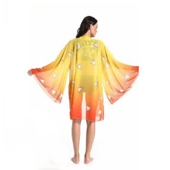 NewCosplay Anime Demon Slayer :Kimetsu No Yaiba Agatsuma Zenitsu Bikini Beach Swimsuit Set Cosplay Costume 12 NewCosplay Anime Demon Slayer :Kimetsu No Yaiba Agatsuma Zenitsu Bikini Beach Swimsuit Set Cosplay Costume