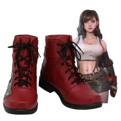 NewCosplay Final Fantasy VII 7 Remake Tifa Lockhart Cosplay Shoes New Arrivals