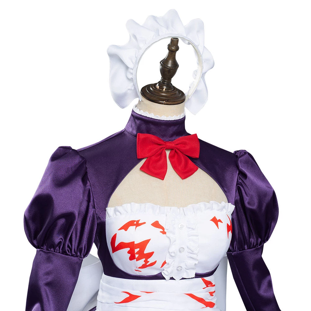 NewCosplay New Arrivals Anime High-Rise Invasion Maid-fuku Kamen Maid Dress Outfits Cosplay Costume 10 NewCosplay New Arrivals Anime High-Rise Invasion Maid-fuku Kamen Maid Dress Outfits Cosplay Costume