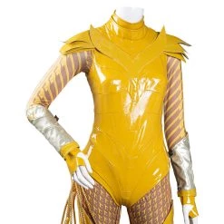 NewCosplay Wonder Woman 1984 Gold Jumpsuit Battle Suit WW84 Cosplay Costume New Arrivals
