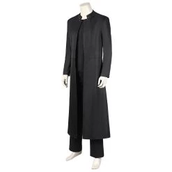 NewCosplay The Matrix: Resurrections Neo Coat Pants Outfits Halloween Carnival Suit Cosplay Costume New Arrivals