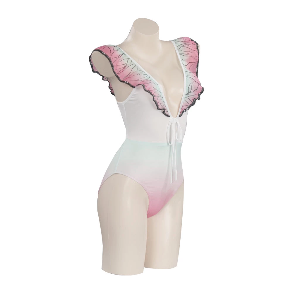 NewCosplay Anime Demon Slayer Kochou Shinobu Swimwear Outfits Halloween Carnival Suit Cosplay Costume 7 NewCosplay Anime Demon Slayer Kochou Shinobu Swimwear Outfits Halloween Carnival Suit Cosplay Costume