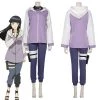 NewCosplay NARUTO-Hyūga Hinata Jacket Pants Outffits Halloween Carnival Suit Cosplay Costume