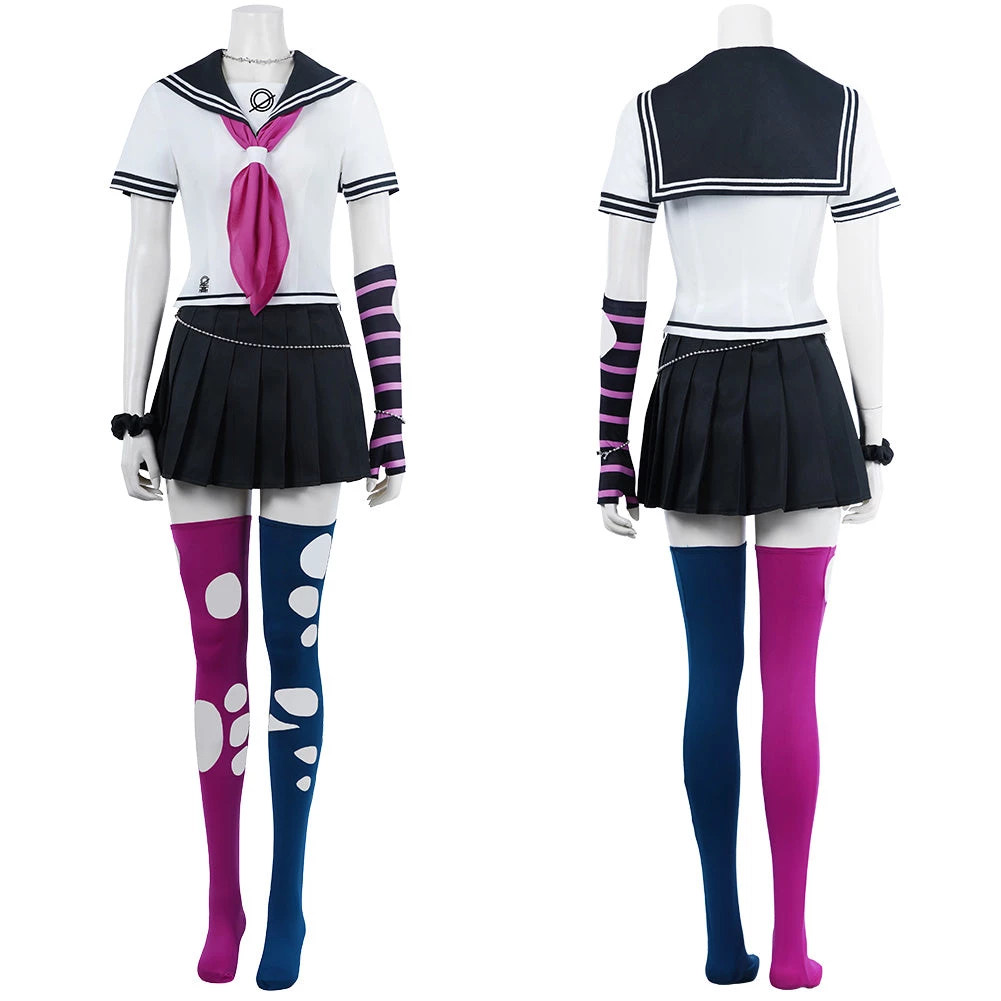 NewCosplay Super Danganronpa 2 Ibuki Mioda Uniform Halloween Carnival Suit Cosplay Costume 14 NewCosplay Super Danganronpa 2 Ibuki Mioda Uniform Halloween Carnival Suit Cosplay Costume