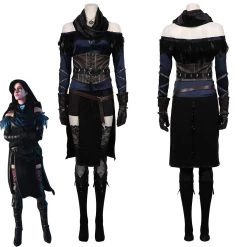 NewCosplay The Witcher 3: Wild Hunt Yennefer Top Skirt Outfits Halloween Carnival Suit Cosplay Costume