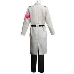 NewCosplay New Arrivals Attack On Titan Shingeki No Kyojin S4 Marley Army White Uniform Outfits Halloween Carnival Suit Cosplay Costume