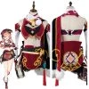 NewCosplay Genshin Impact Yan Fei Outfits Halloween Carnival Suit Cosplay Costume