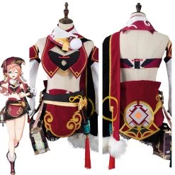 NewCosplay Genshin Impact Yan Fei Outfits Halloween Carnival Suit Cosplay Costume