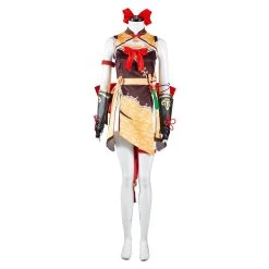 NewCosplay Genshin Impact Xiangling Outfits Halloween Carnival Suit Cosplay Costume New Arrivals