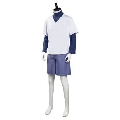 NewCosplay Hunter X Hunter Killua Zoldyck Top Shorts Outfits Halloween Carnival Suit Cosplay Costume