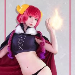 NewCosplay Miss Kobayashi‘s Dragon Maid Ilulu Outfits Halloween Carnival Suit Cosplay Costume