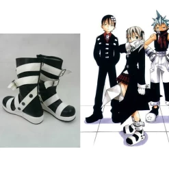 NewCosplay New Arrivals Soul Eater Maka Albarn Cosplay Shoes Boots Costume
