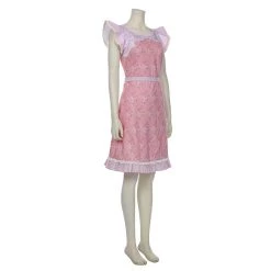 NewCosplay Final Fantasy VII Remake Aerith Gainsborough Pink Dress Halloween Carnival Outfit Cosplay Costume New Arrivals
