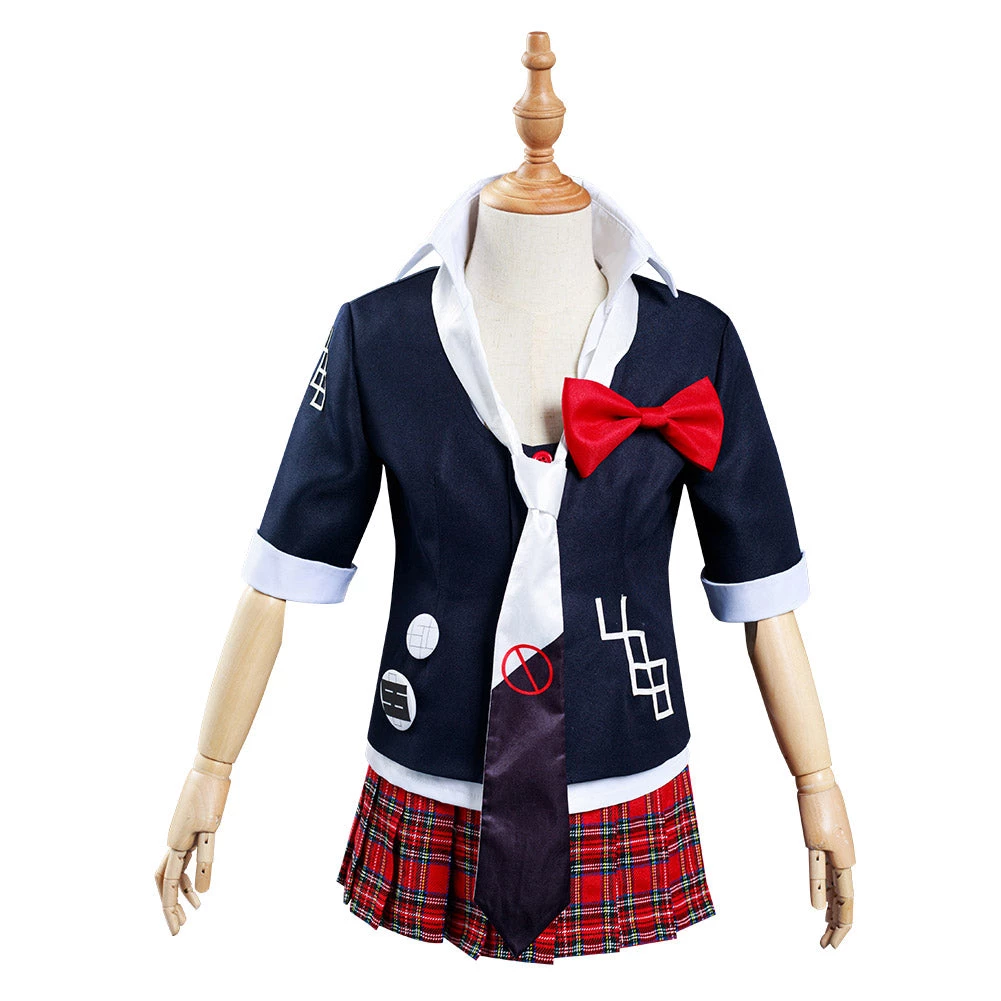 NewCosplay New Arrivals Danganronpa Enoshima Junko Kids Children Uniform Halloween Cosplay Costume 8 NewCosplay New Arrivals Danganronpa Enoshima Junko Kids Children Uniform Halloween Cosplay Costume