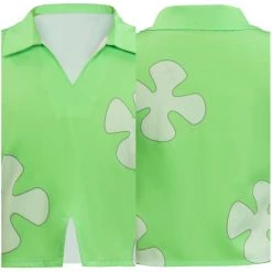 NewCosplay The Patrick Star Show Patrick Star Kids Children Short Sleeve Shirt Cosplay Costume