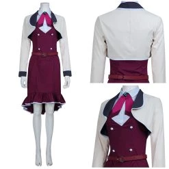 NewCosplay Game Princess Project Erika Ikusa Women Dress Outfit Halloween Carnival Uniform Suit Cosplay Costume